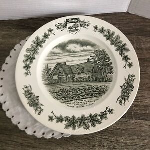 Vtg PEI Anne of Green Gables Souvenir Plate
